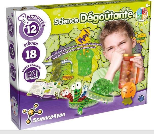 Science4you – science dégoûtante - jouet enfant - jeu educatif et