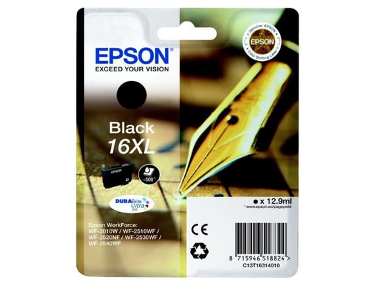 Pack De 8 Cartouches D'encre Compatibles Epson - Références 1631-1636 Et T1636, Couleur Cyan, Neuf