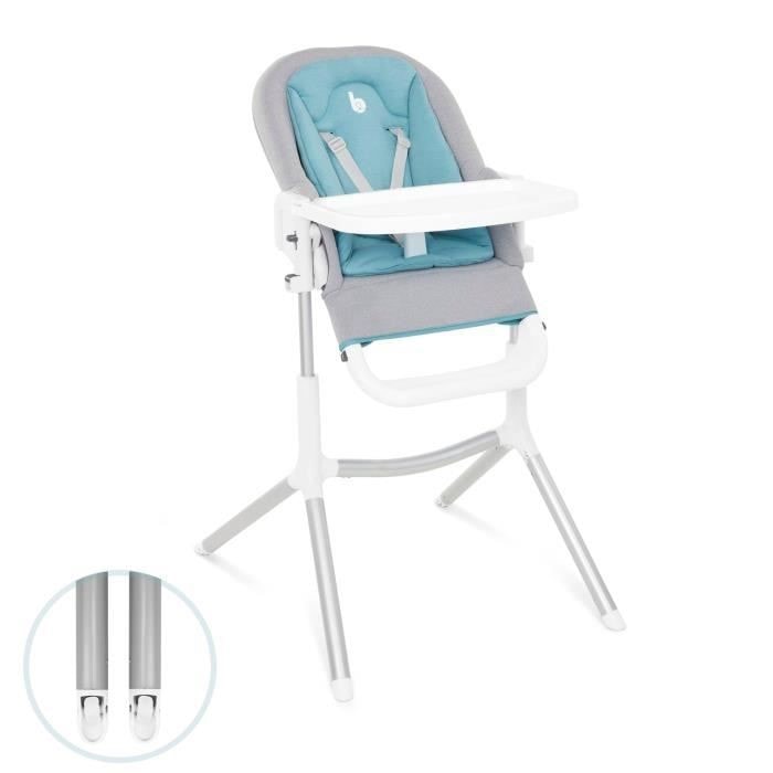 Maxi-cosi ava chaise haute bébé, ultra compacte, légere, de la naissance a  3 ans, beyond grey eco MAXICOSI Pas Cher 