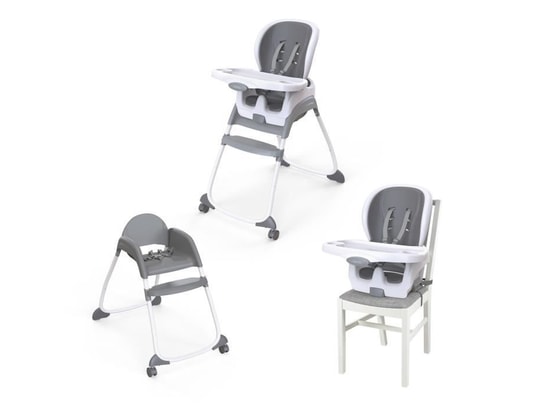 Ingenuity chaise haute bébé smartclean™ trio 3-en-1 high chair™ - slate™  INGENUITY Pas Cher 
