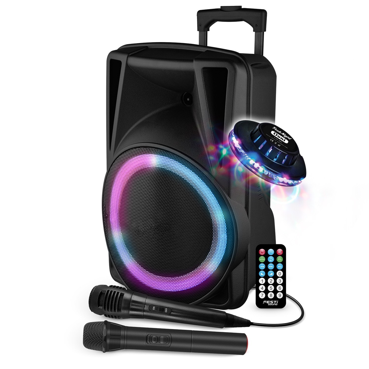 Enceinte sono Active Portable USB Bluetooth TWS 600W Ibiza Sound