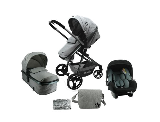 Chicco MULTIRIDE - poussette canne, Light Grey, Pousette canne