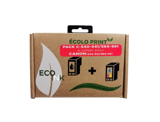 Eco-ink kit recharge canon 540/541 (4 recharges) TBD