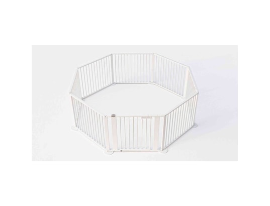 Parc Bebe Octogonal Blanc En Bois 94x77 Geuther Pas Cher Ubaldi Com