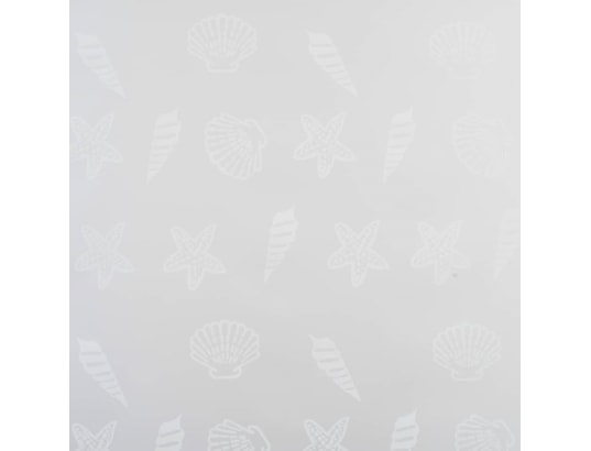 VIDAXL Store roulant de douche 140x240 cm Blanc pas cher 