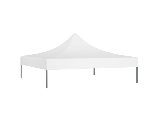 vidaXL Toit de tente de réception 2x2 m Blanc 270 g/m²