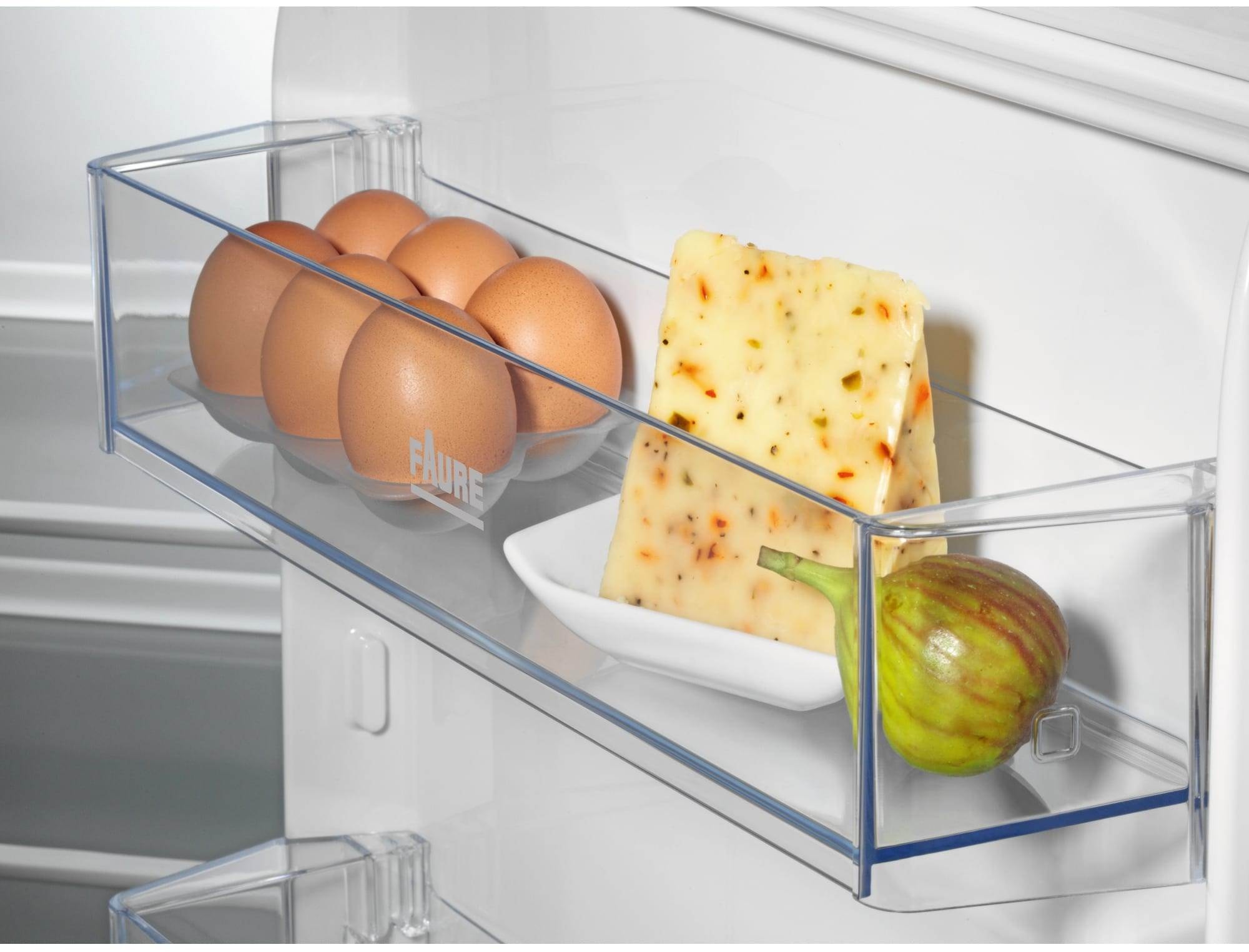 Refrigerateur - Frigo Faure FRAN88FS- Table Top Encastrable - 142L - Froid  Statique- L 58.5 x H 92.5 cm - Fixation Glissiere