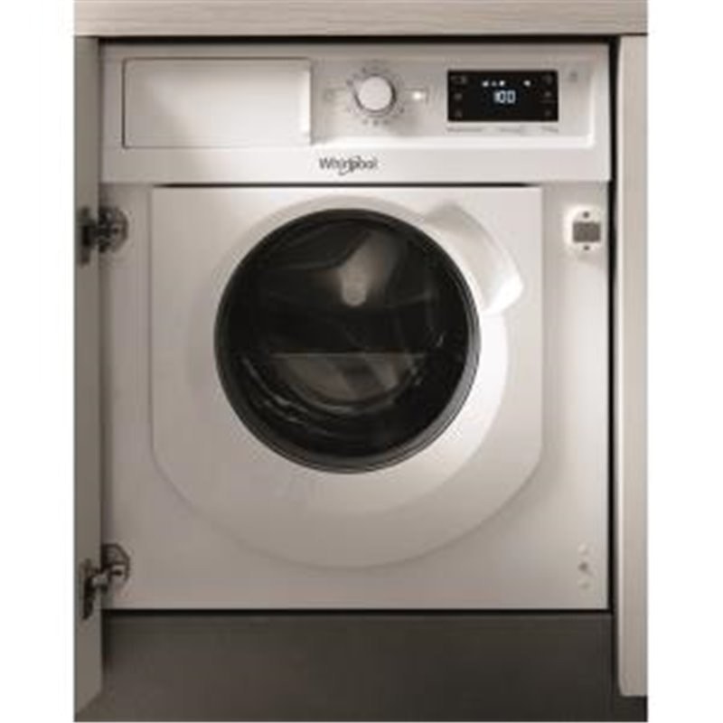 Lave-linge séchant encastrable 7kg - BIWDWG751482EUN - Whirlpool - Whirlpool