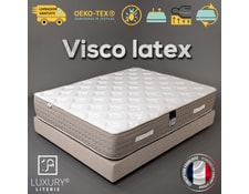 Matelas 90x190 ramage ressorts ensachés EBAC 966 Pas Cher 