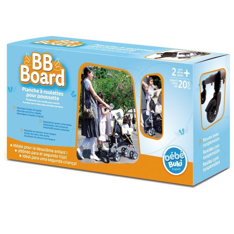Planche à roulettes pour poussette BB Board TAF TOYS