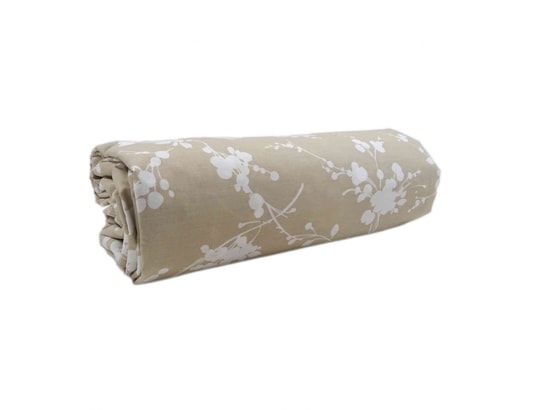 Drap housse percale bonnet 30 cm bel amour tradilinge beige 180 x