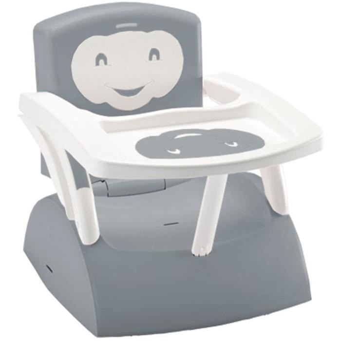 Thermobaby rehausseur de chaise 2 en 1 gris charme THERMOBABY Pas