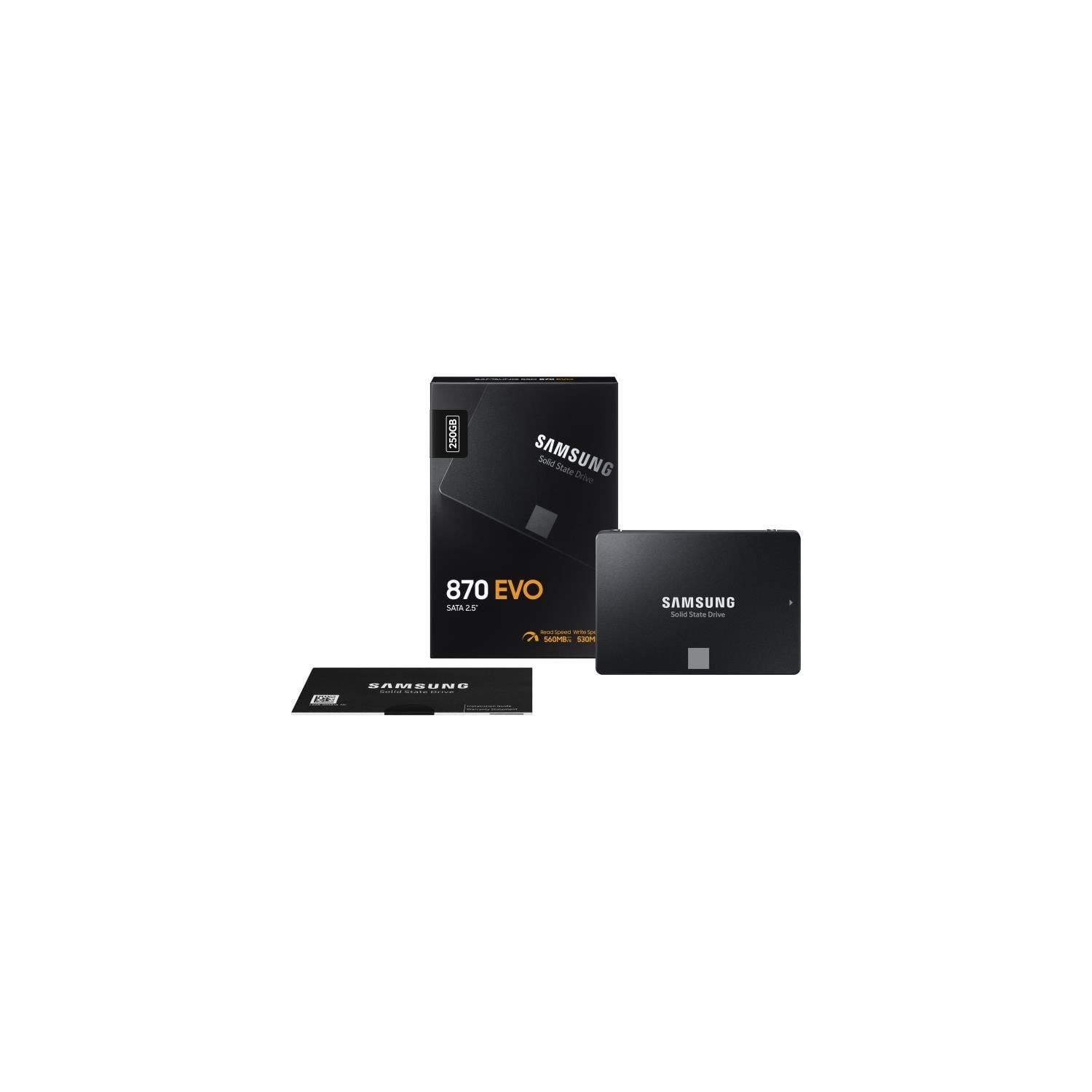 Samsung SSD 870 EVO Disque Interne 2,5'' - 500Go - Prix pas cher