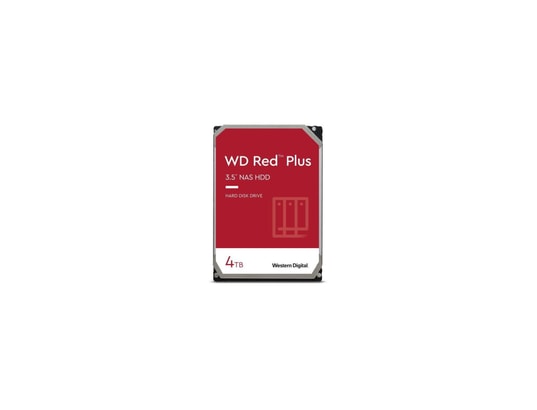 Wd red? plus - disque dur interne nas - 4to - 5400 tr/min - 3.5 (wd40efzx) WESTERN  DIGITAL Pas Cher 