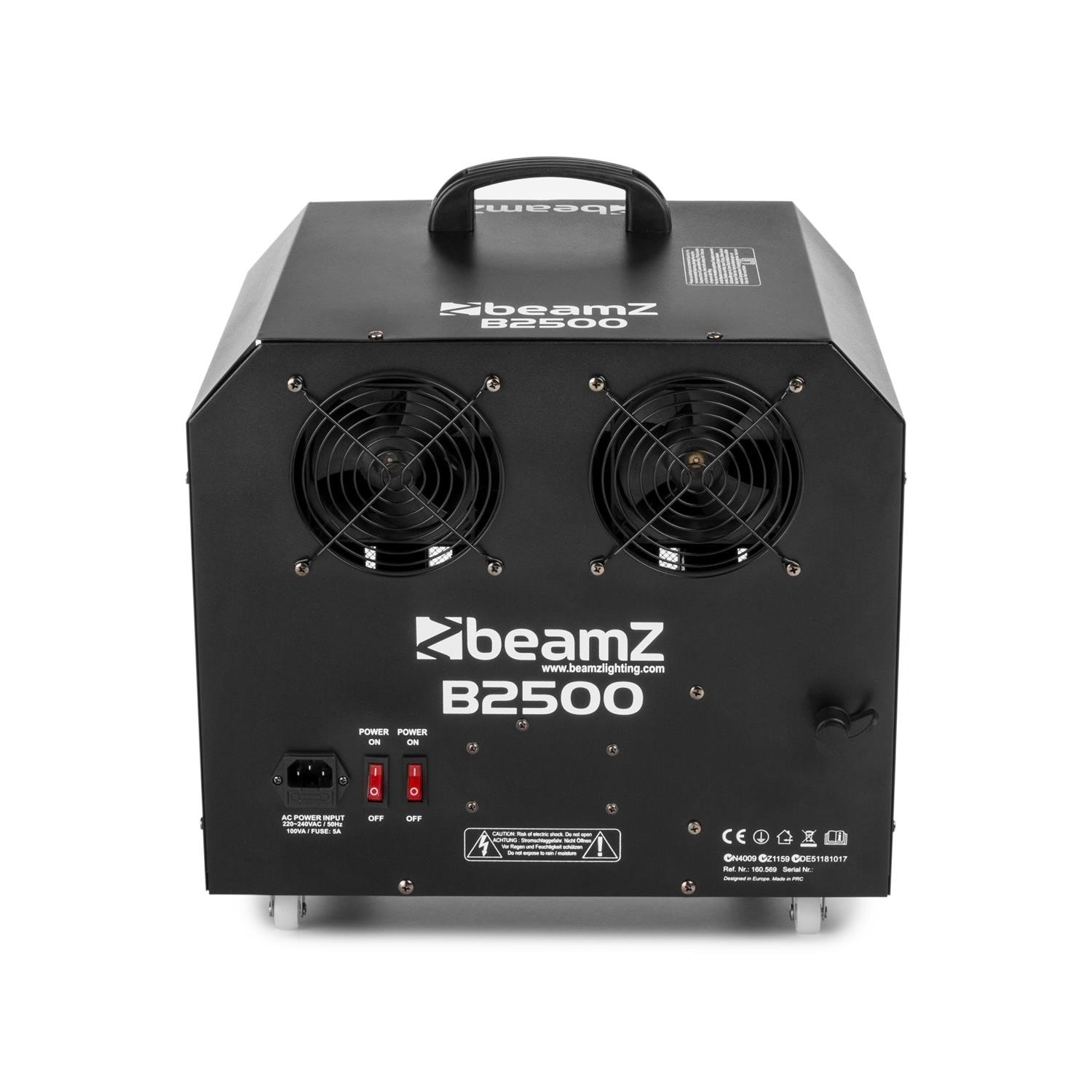 Beamz b2500 machine à bulles de savon BEAMZ