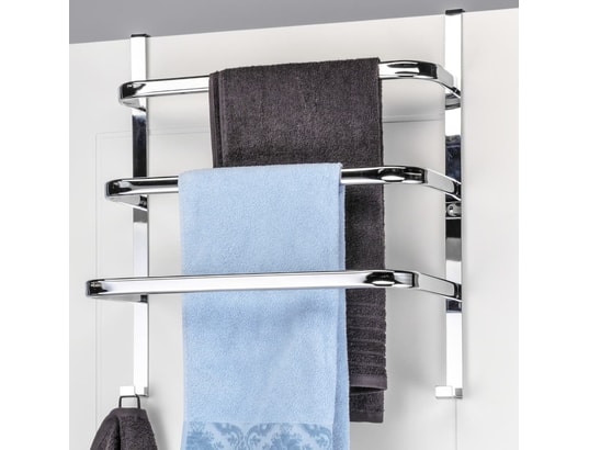 Porte-serviettes salle de bain 3 animaux sans perçage 80 cm porte