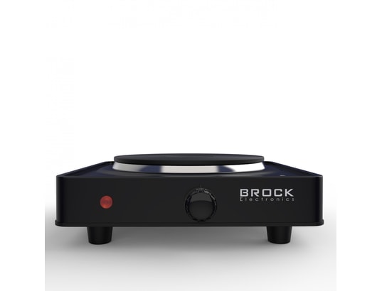 BROCK - Plaque de cuisson electrique portable - 1 feux - 1000w (1x ø 155  cm) - blanc