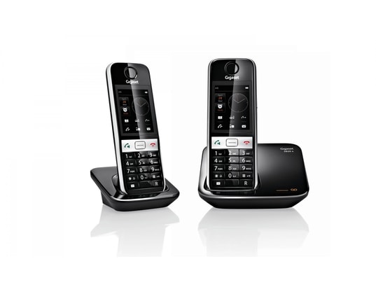 Gigaset Téléphone Fixe Sans Fil Comfort 500A Duo Argenté