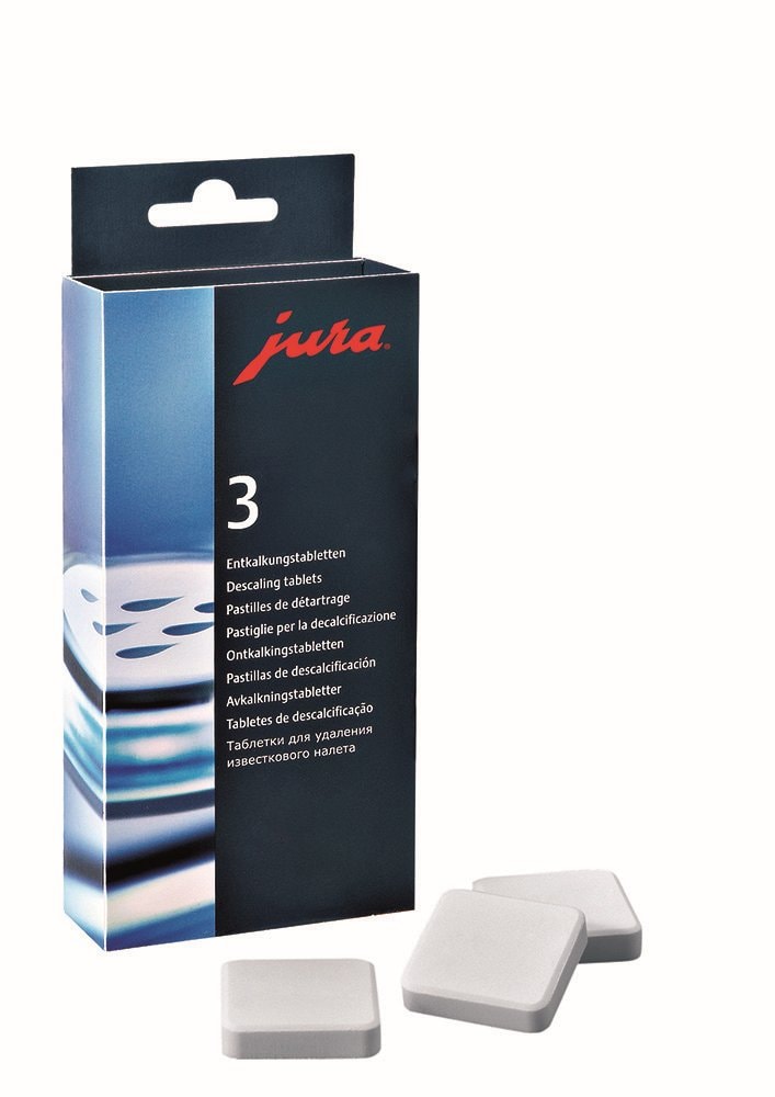 JURA - Boîte de 6 pastilles de nettoyage ( 3 en 1 ) ref 24225