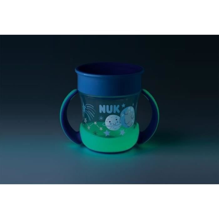 Nuk mini magic cup - 360 poignées - mixte 6m+ nuit NUK Pas Cher 