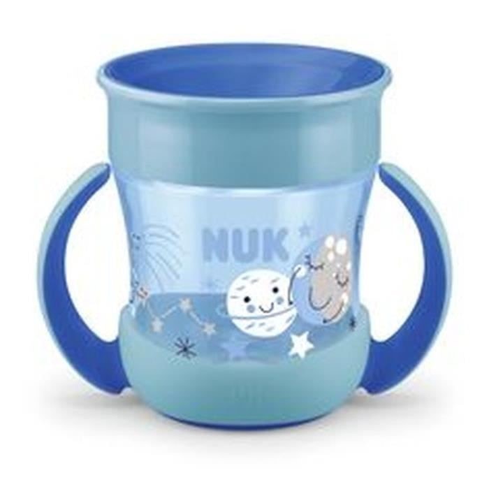 Nuk mini magic cup - 360 poignées - mixte 6m+ nuit NUK Pas Cher