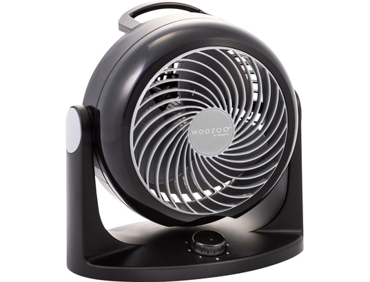 Ventilateur silencieux de bureau woozoo hd18n. Plastique. Blanc. 34 w. 23  m². 29 x 19 x 29 cm IRIS OHYAMA 530374 Pas Cher 