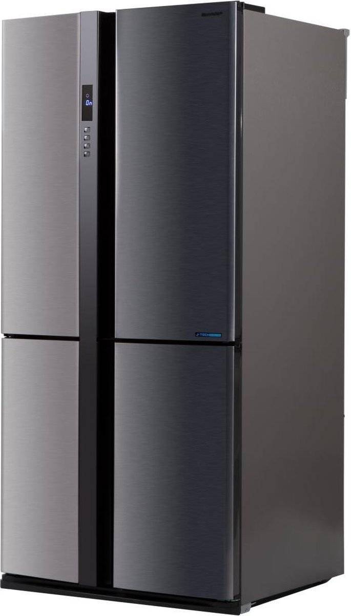 SHARP Réfrigérateur 4 portes SJ-EX820FSL, 650 L, Froid No Frost pas cher 