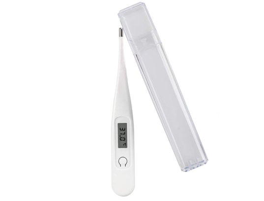 Thermomètre Medical Électronique pour la Fièvre - Daffodil HPC350 -  Thermomètre pour Bébé Enfant Adulte - Mesure rectale buccale axillaire 