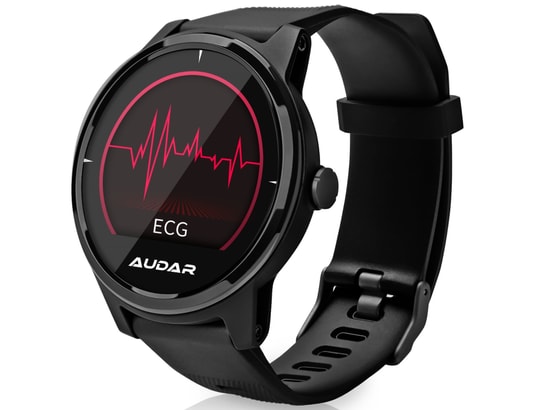 AUDAR - Montre connectée ecg electrocardiogramme homme femme – audar e1 –  cardio, tension, waterproof, gps - android et apple