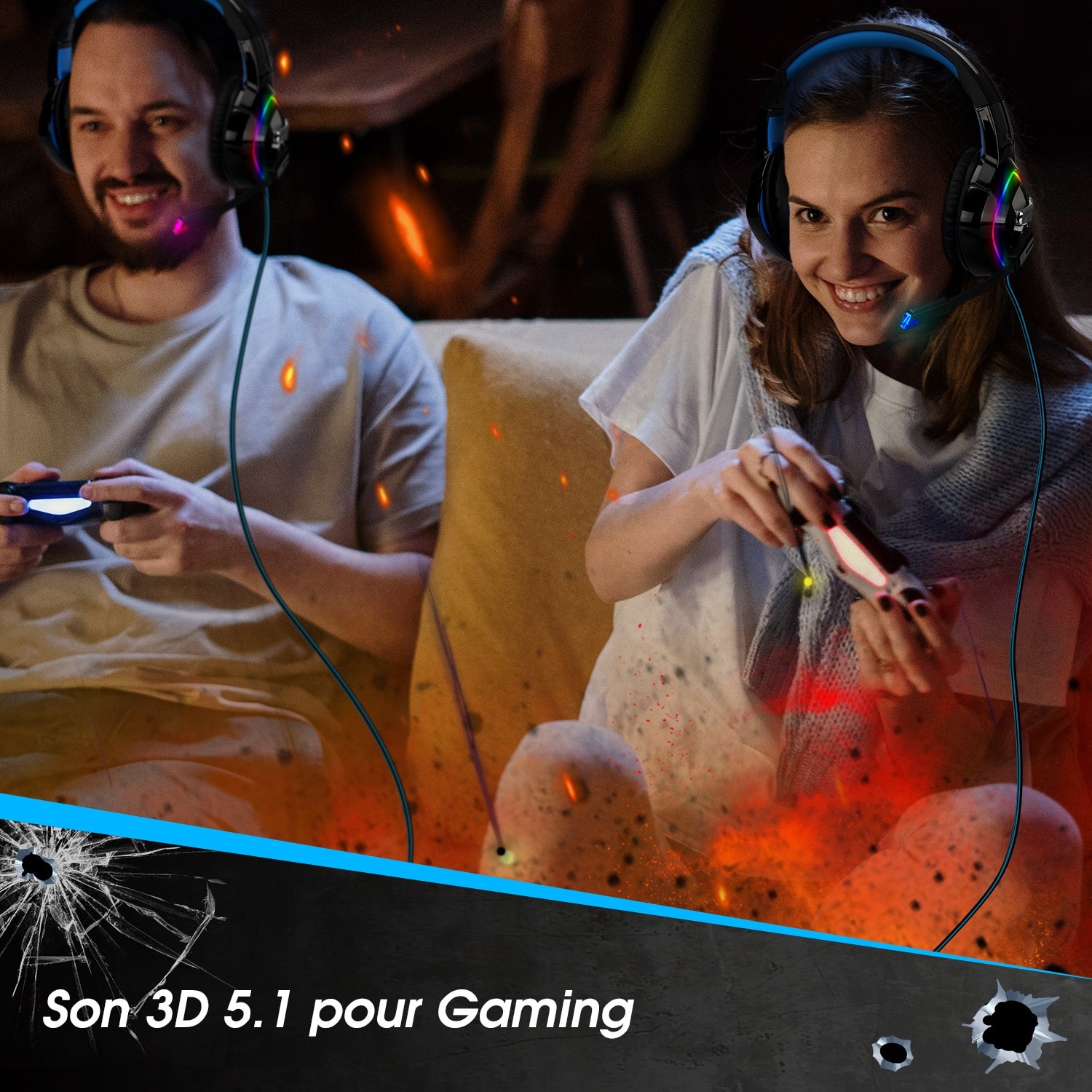 Casque gaming PS4 - Innelec