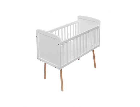 Berceau Bebe En Bois Massif Blanc Et Hetre 40x90 Baby Fox Ma 11ca187berc Vlvcl Pas Cher Ubaldi Com