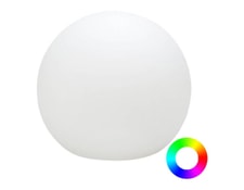 Boule lumineuse Blanc - 40cm - Lampe extérieur solaire - 8 seasons design