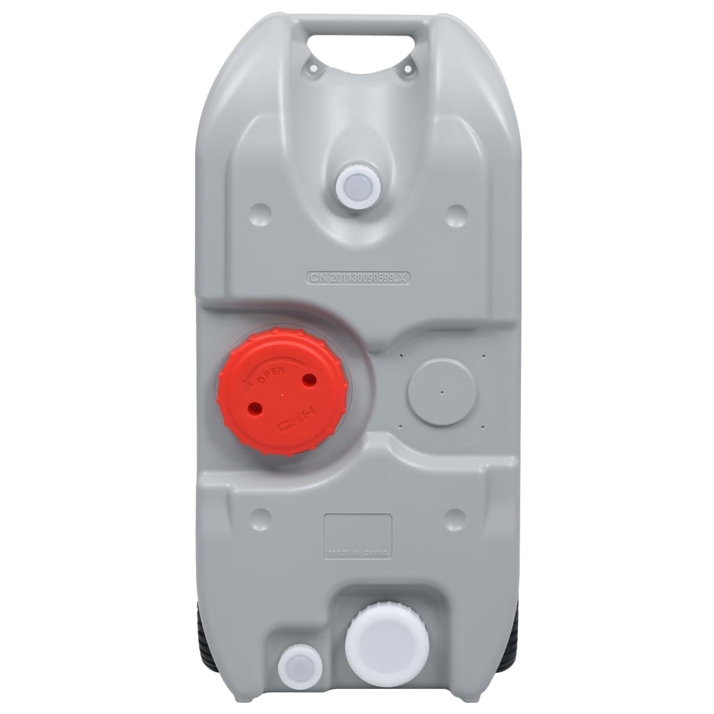 OLL Réservoir d'eau sur roues pour camping 40 L Bleu 10697