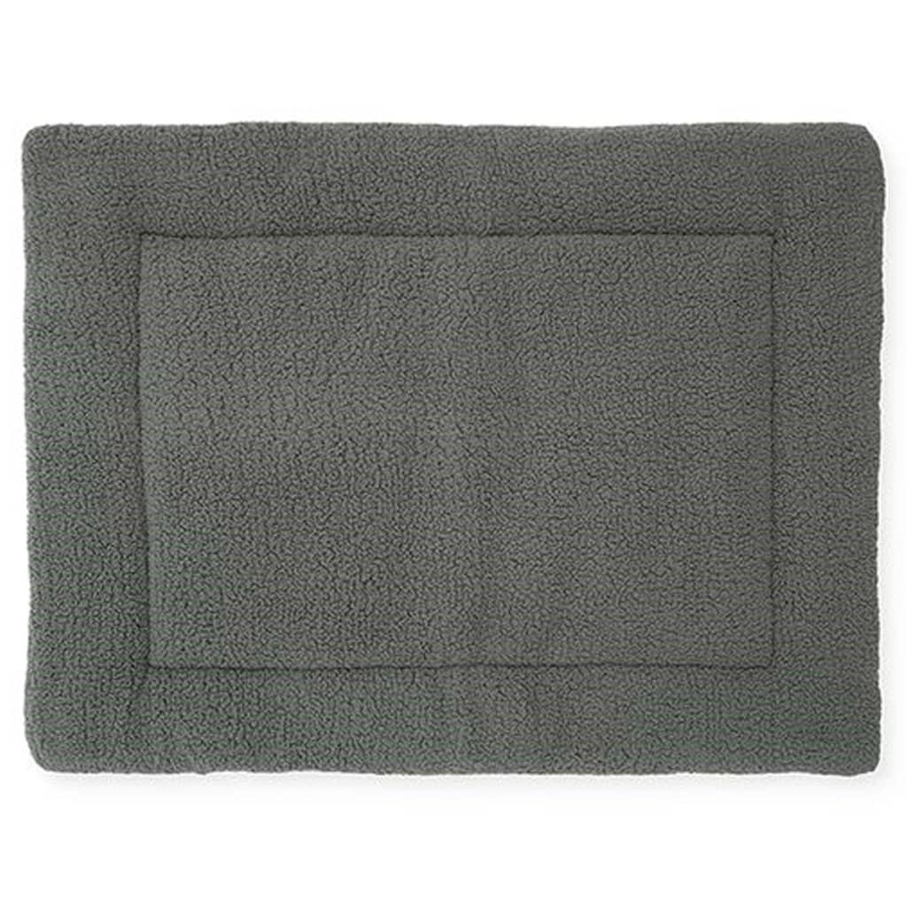 Jollein couverture pour parc d'enfant teddy 80x100 cm gris tempête JOLLEIN  Pas Cher 