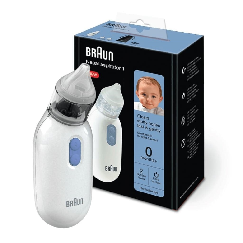 Braun aspirateur nasal aspirator1 blanc - Conforama