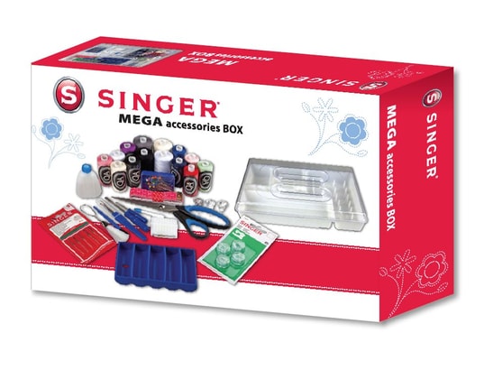 Kit de couture SINGER Mega Box d'accessoire pour Couture Pas Cher 