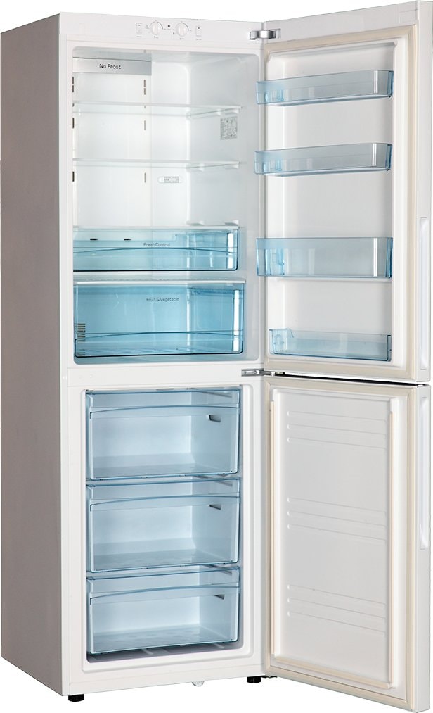 Réfrigérateur congélateur à double porte - C2FE636CWJ - Haier - en pose  libre / avec congélateur en bas / résidentiel