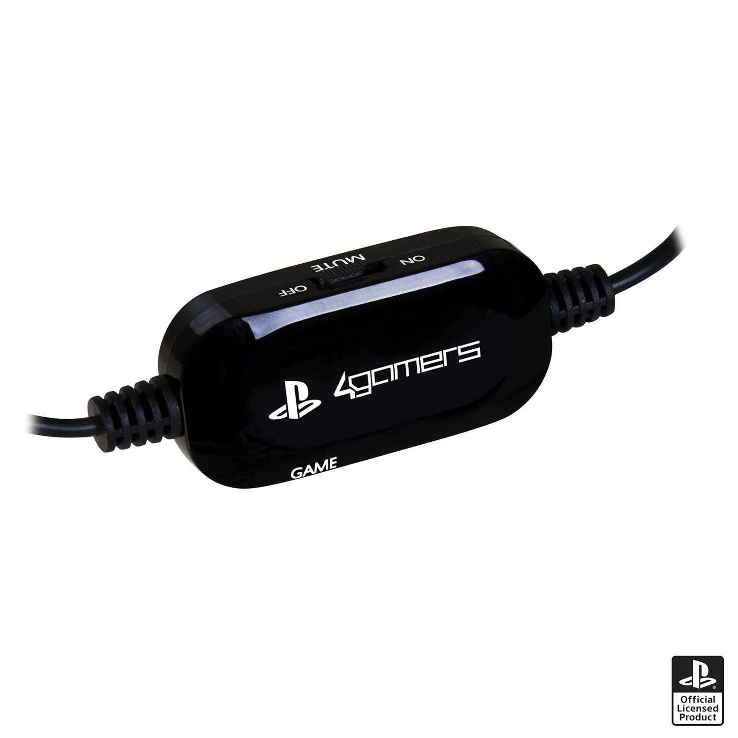 Micro-casque Gaming stéréo 4Gamers Pro 4 40 Noir pour PS4 - Casque pour  console - Achat & prix