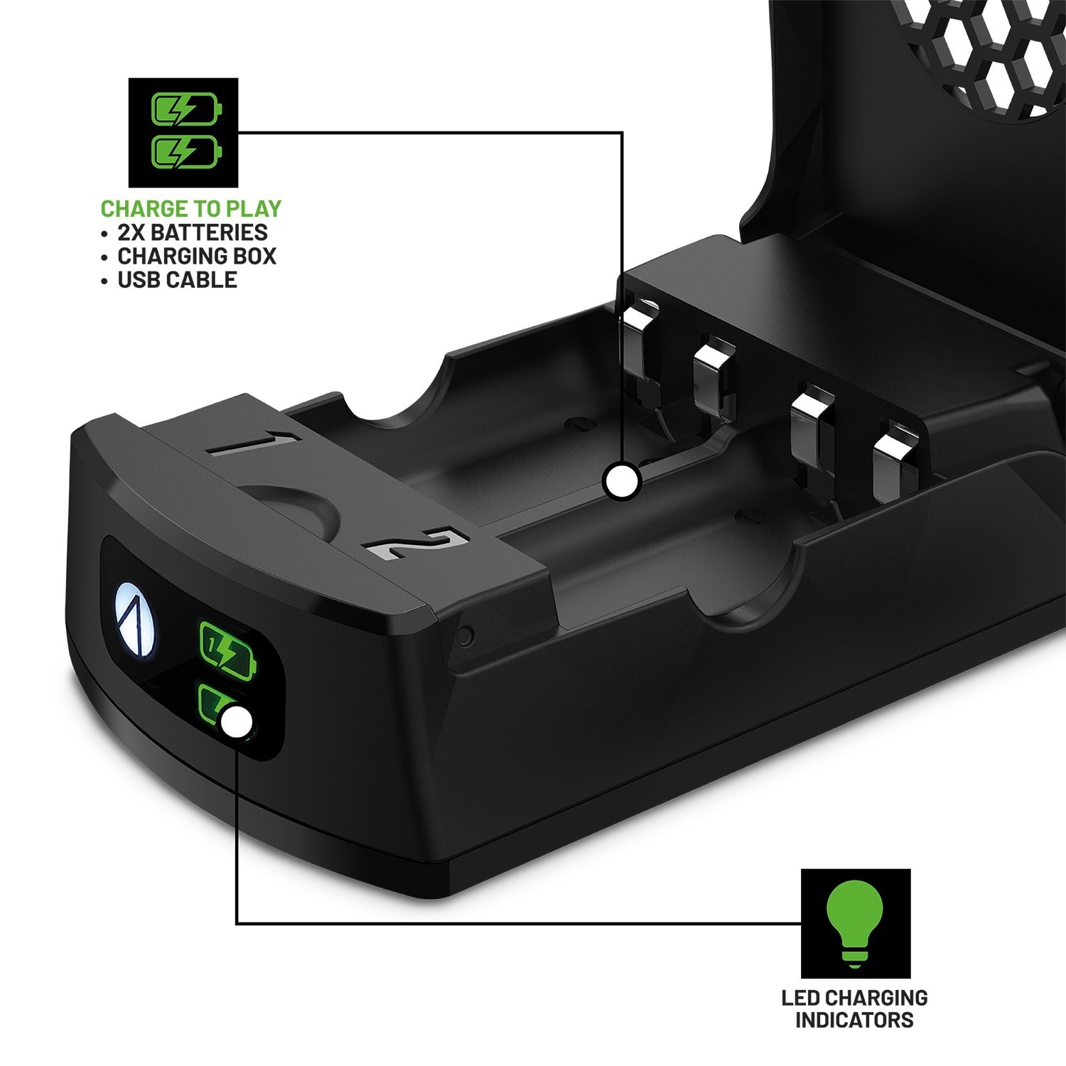 Pack Batterie Et Câble De Recharge Subsonic Pour Manette Xbox Séries X à  Prix Carrefour