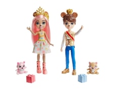 Enchantimals Mini-poupée Enchantimals - Famille Chat et accessoires