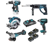 Ensemble de 2 machines Makita CLX224SMJ - Perceuse Visseuse