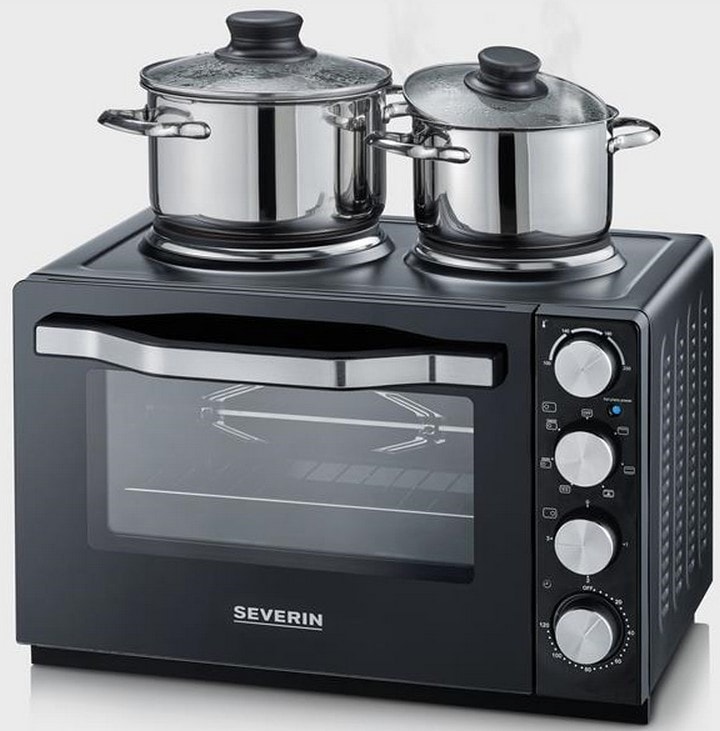 SEVERIN Pas Cher Four 30l 2500w avec plaques électriques 2065 SEVERIN Livraison Gratuite