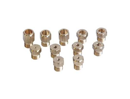 Buse Injecteur Jet Gaz Naturel G20/G25 - Orifice 2.00mm, Filetage M6, Pour Conversion Appareils Gaz - 6