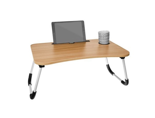 Bureau pliable pour petit espace, table d'appoint 60 x 40 cm, table  d'appoint pour