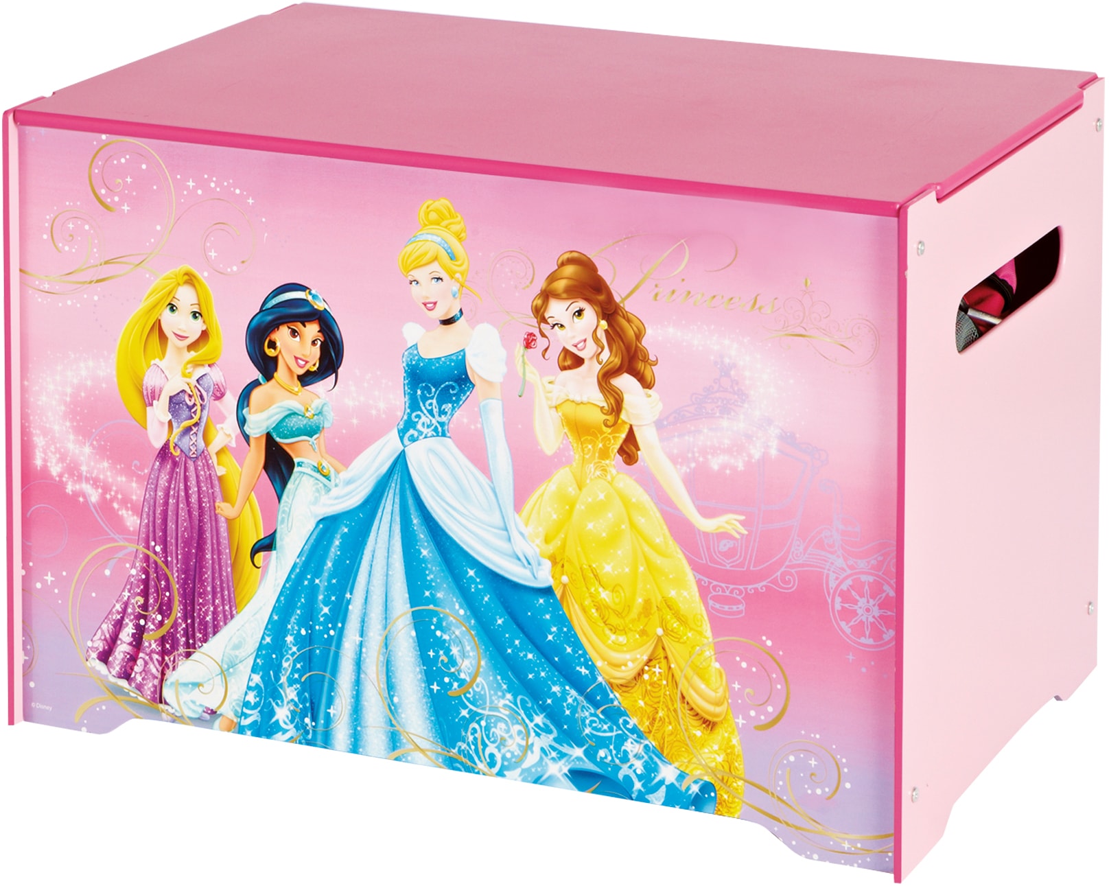 Coffre à jouets ROOM STUDIO Disney Princesses - 864221 Pas Cher