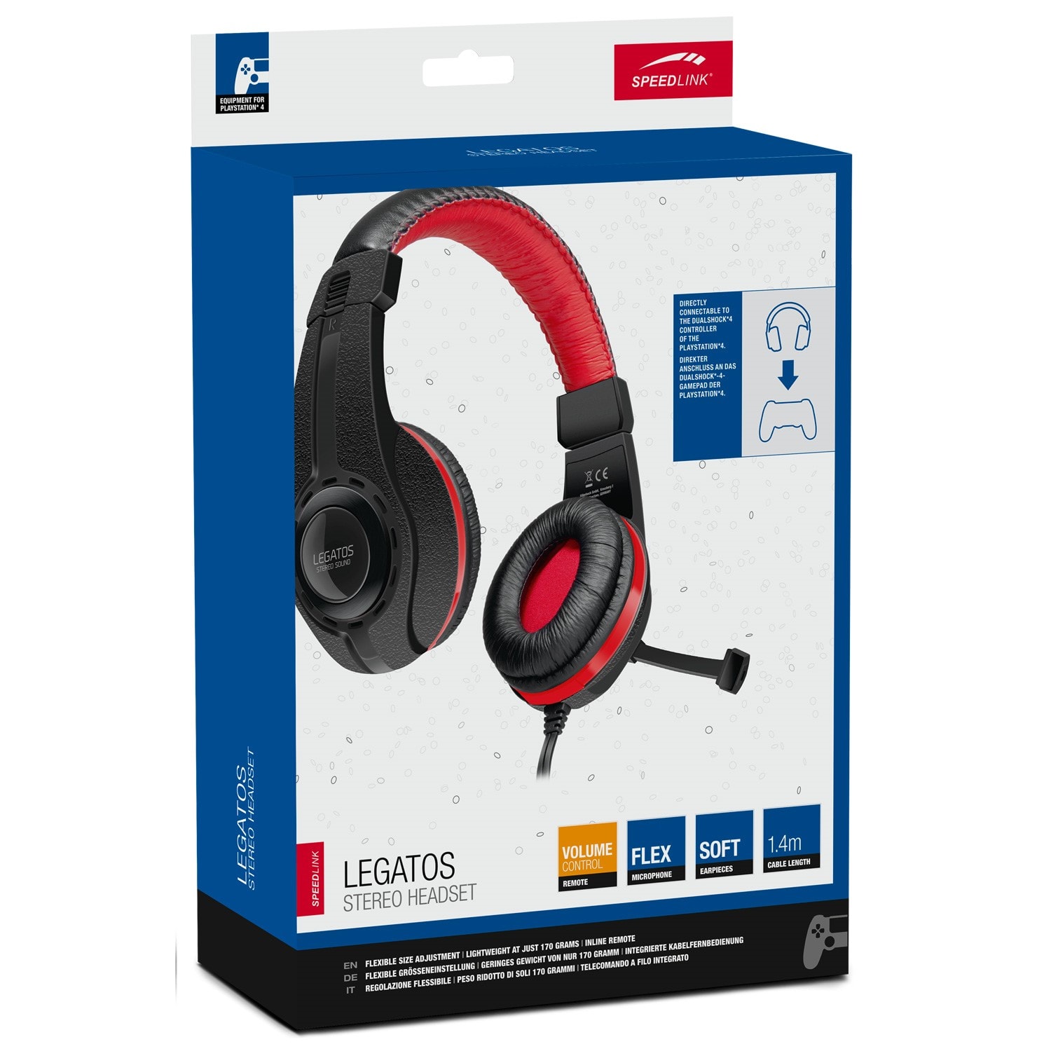 Casque Gaming Speedlink LEGATOS - Acheter sur