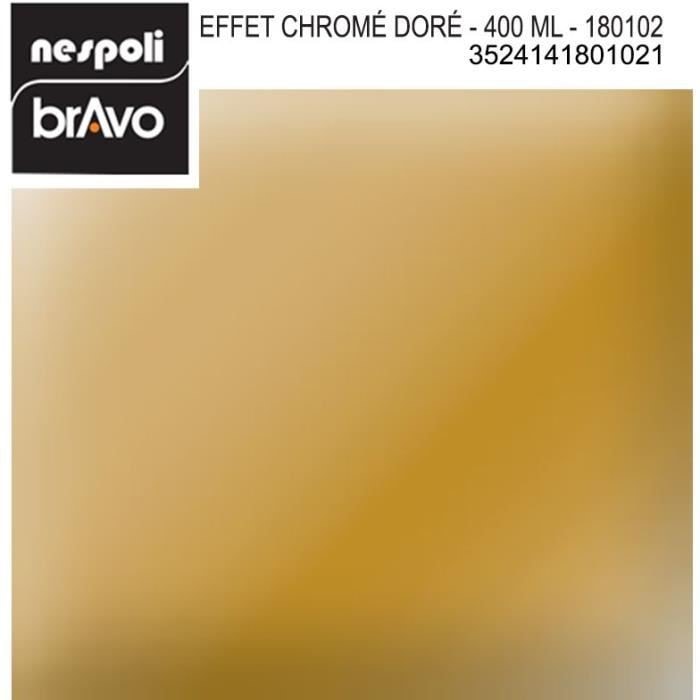 Peinture effet chrome miroir 400 ml