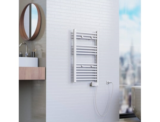 EISL - Eisl radiateur de salle de bain avec minuterie blanc 80x50x15 cm
