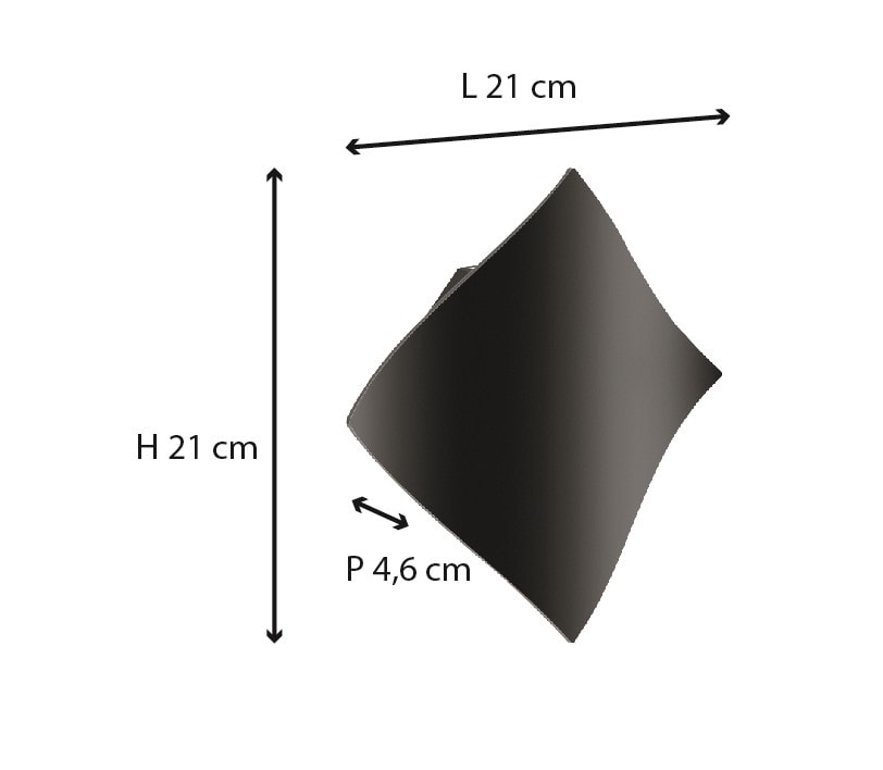 Applique murale extérieure filaire avec détecteur de mouvement IP65 (1400Lm  3000K A++) - Voltman