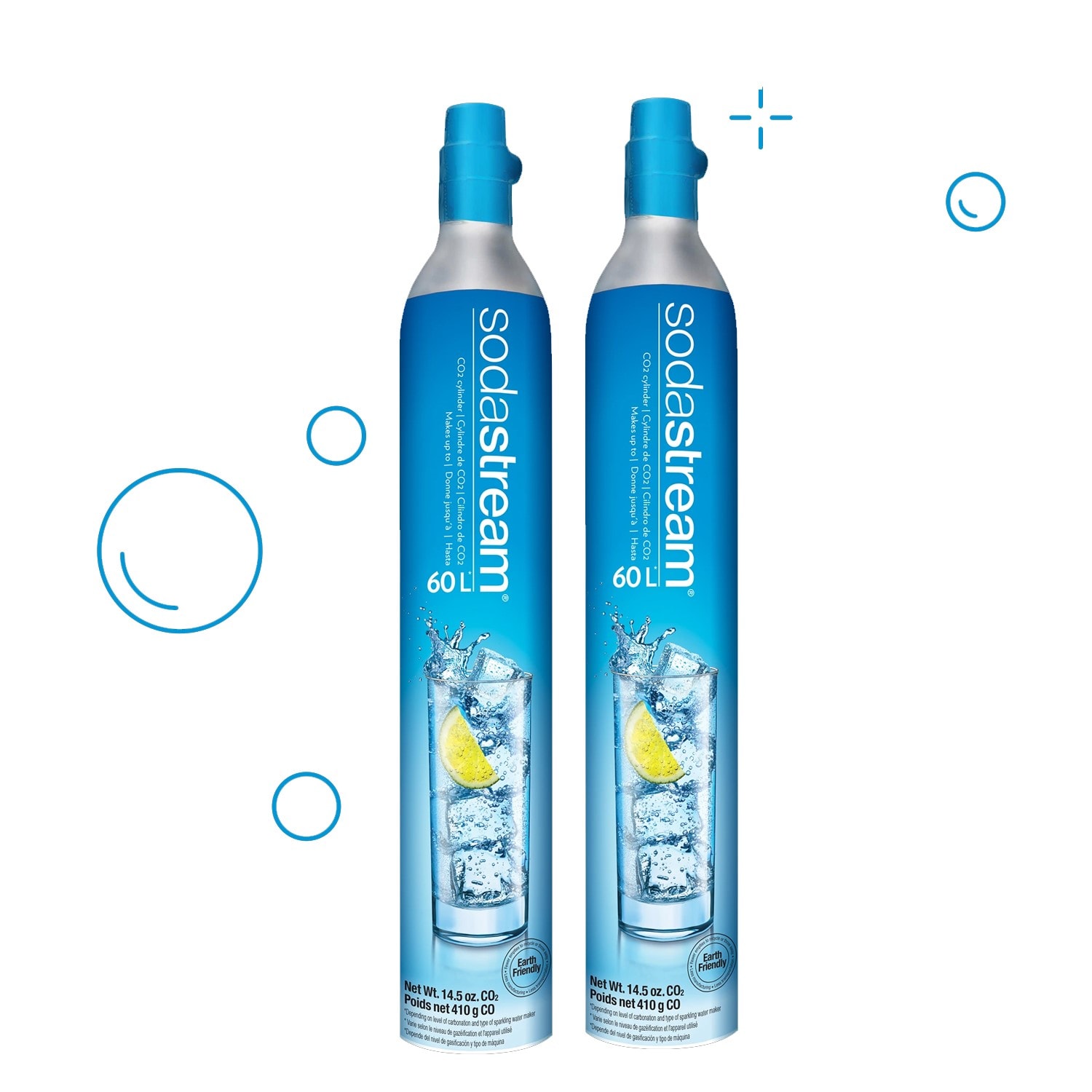 Bouteilles En Verre SODABÄR Pour Machine à Soda - 0,7L - Twin Secure - Compatible SodaStream, Aarke